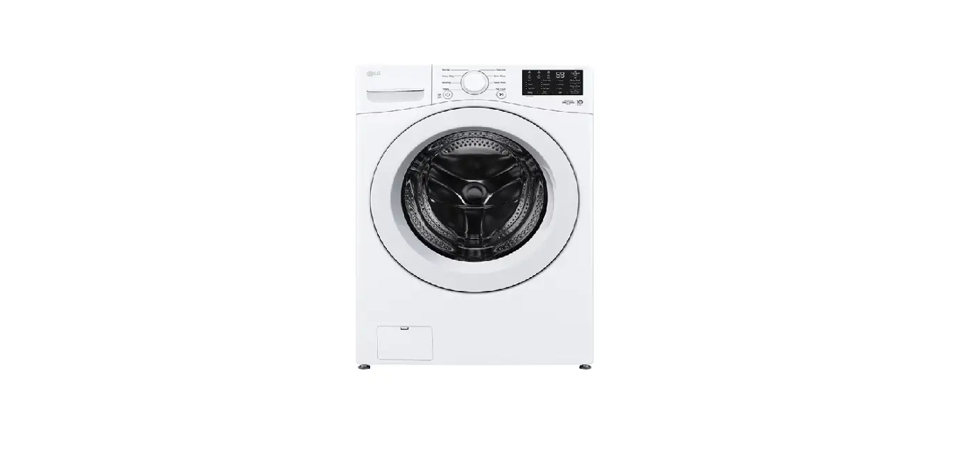 Lg Wm3470cw 5.0 Cu. Ft. Stackable Smart Front Load Washer User Manual
