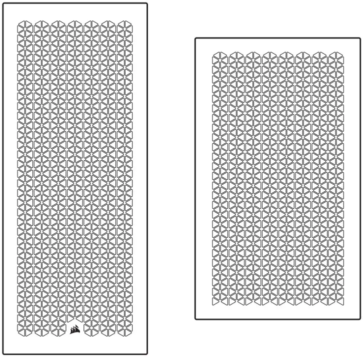 CORSAIR 4000 Series Wooden Panels Wooden Front and Top Panels - PANELS