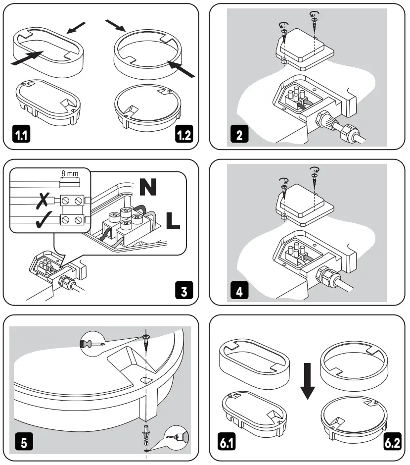 VIDEX VLE BH12 LED Blukhead Light - fig 2