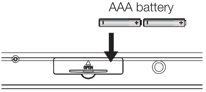 amazon basics B07WV5WN7B Wireless Keyboard - Battery