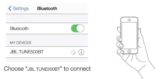 Connect to Bluetooth device