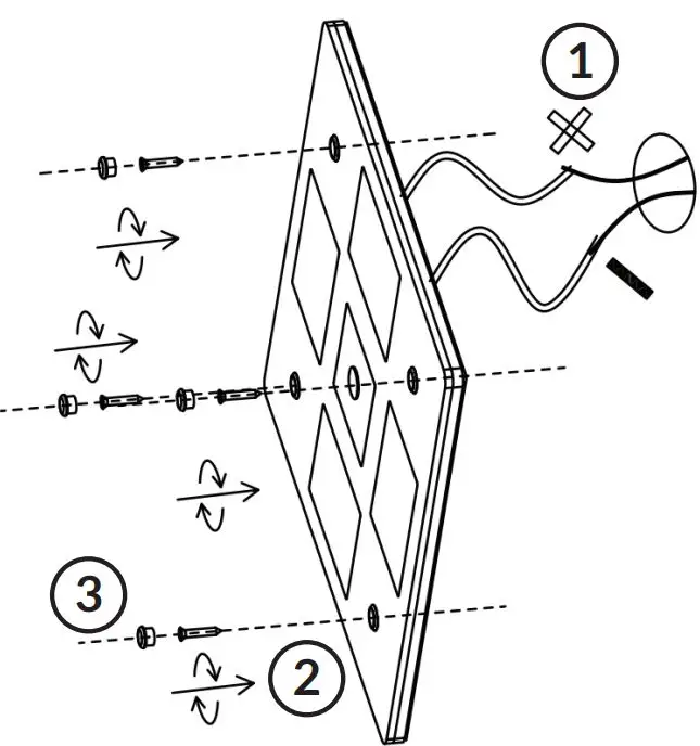 SEA-DOG-401840-3-Led-Square-Mirror-Light-fig 1