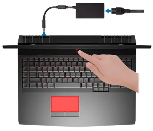 Alienware 17 R4-Set up your computer