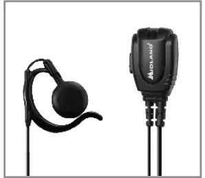 MIDLAND BIZTALK Two-way Radio BR200 - ACCESSORIES-ba 2