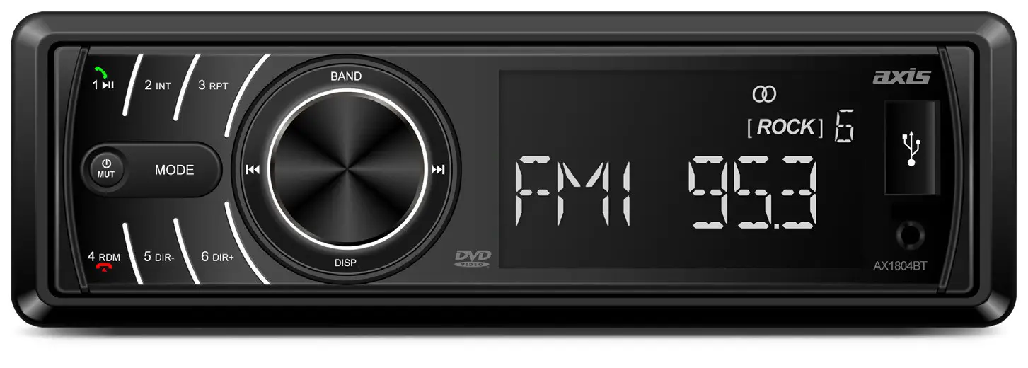 AX1804BT 12- 24V Bluetooth -- Multimedia