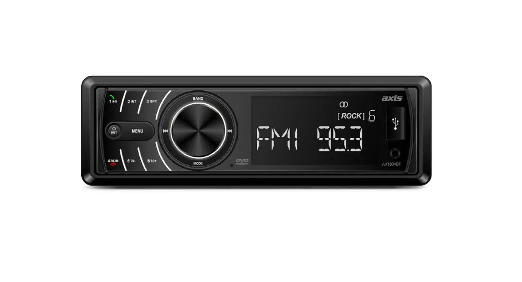 Axis Ax1804bt 12/24v Bluetooth Dvd/cd Multimedia Player Instruction Manual