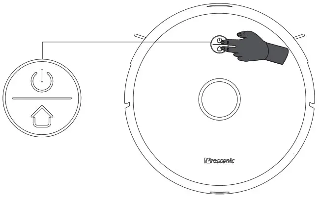 Proscenic Robot Vacuum Cleaner--- PPHON9