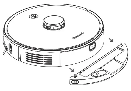 Proscenic Robot Vacuum Cleaner--- dASKS