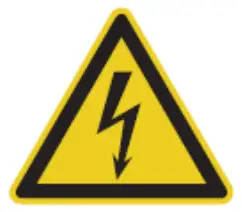 Electric Warning Icon