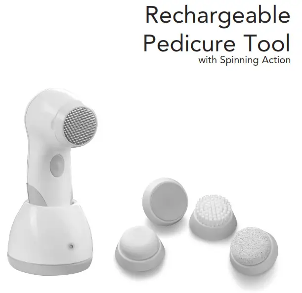 Homedics PED-200 Rechargeable Pedicure Tool
