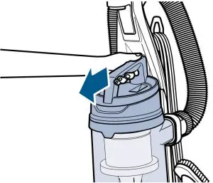 Emptying Dirt Tank Instructions