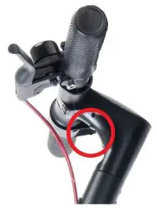 electriQ Electric Scooter E-SC02PRO - TURNING ON OFF