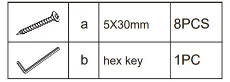 Kmart 43027118 Bamboo Open Hamper -figure 1