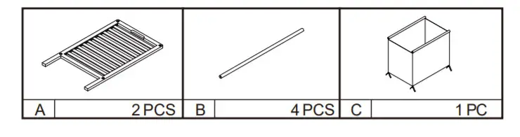 Kmart 43027118 Bamboo Open Hamper -figure 3