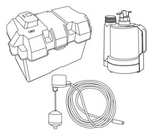 PROFLO PF92910 Emergency Backup Sump Pump System