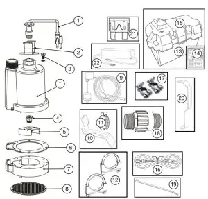 PROFLO PF92910 Emergency Backup Sump Pump System - FIG5