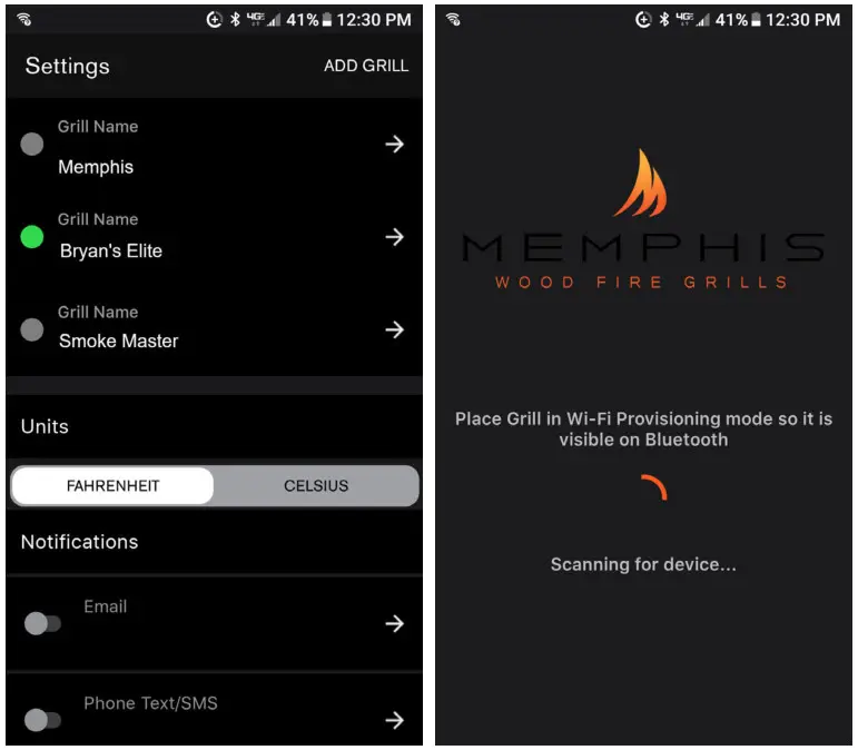 MEMPHIS PRO CART ITC 3 Wood Fire Grill - ON YOUR PHONE OR TABLET