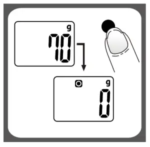 Starfrit 92727 Folding Digital Kitchen Scales - ZEeR FUNCTION