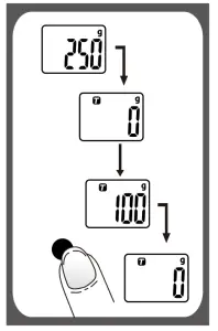 Starfrit 92727 Folding Digital Kitchen Scales - loads on scale