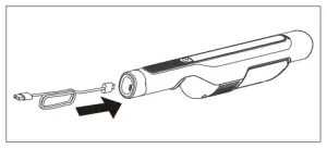 ILIFE M50 Handheld Vacuum Cleaner - Use the Type-C cable to charge