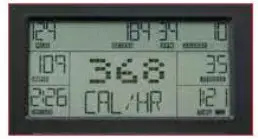 virtufit Ultimate Pro 2i Ergometer Rowing Machine- CALORIES PER HOUR