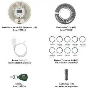e-pill 995040 MedSmart Voice Locked Automatic Pill Dispenser-Intro