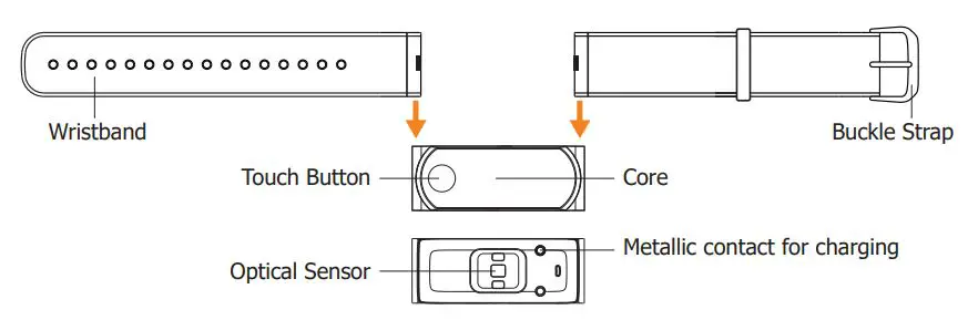 SMART WATCHES Q-69HR Q-Band HR3 Smart Watch fig1