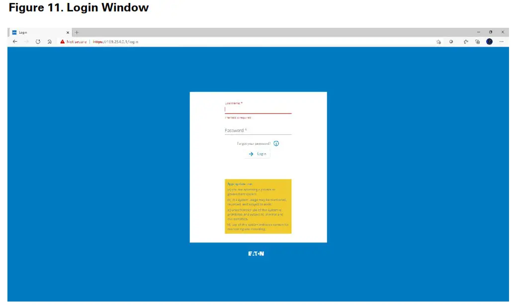 PredictPulse Setup for an Eaton Gigabit Network Network-M2- Figure 10