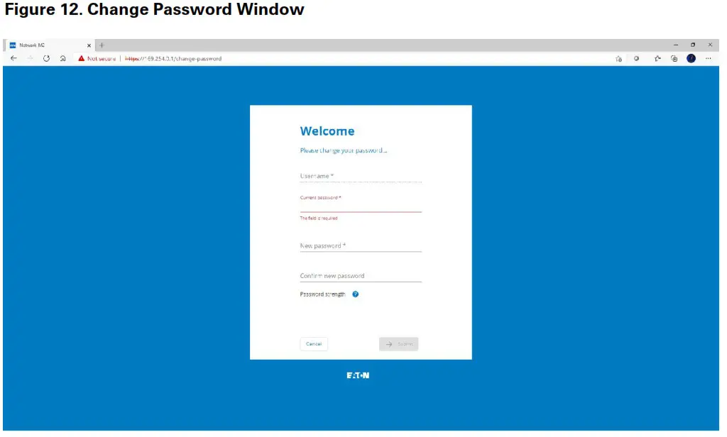 PredictPulse Setup for an Eaton Gigabit Network Network-M2- Figure 12