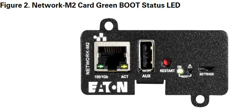 PredictPulse Setup for an Eaton Gigabit Network Network-M2- Figure 2