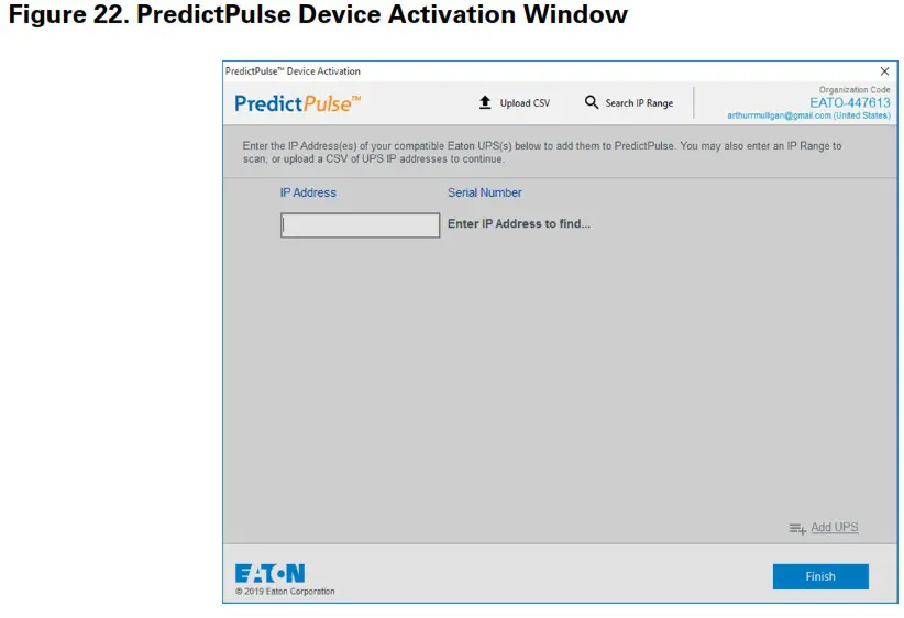 PredictPulse Setup for an Eaton Gigabit Network Network-M2- Figure 22