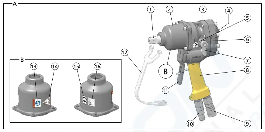 Illustration A and B