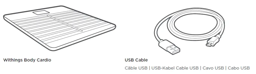 WITHINGS 3700546704444 Body Cardio Wifi Smart Scale Installation Guide-1