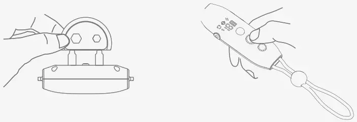 Shenzhen Deji Innovation Industrial DPA01 Pet Training Collar - Test Lamp
