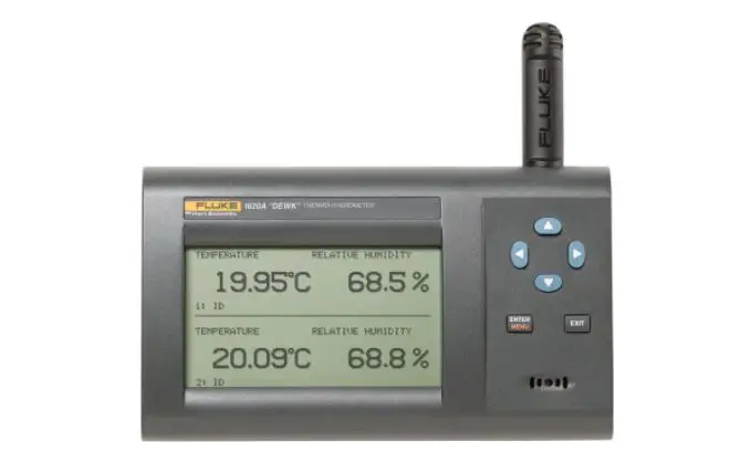 Fluke Hart Scientific Thermo Hygrometer User Guide