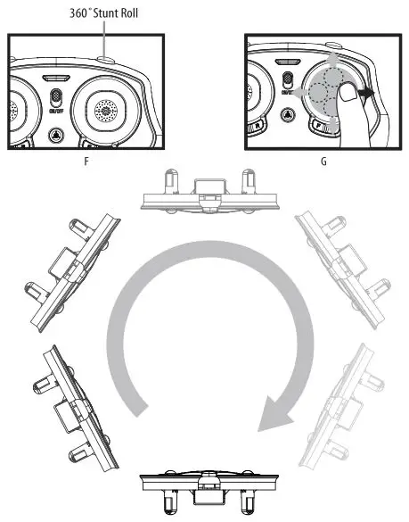 Costco Palm Sized High Performance Drone - HOW TO DO 360º STUNT ROLLS
