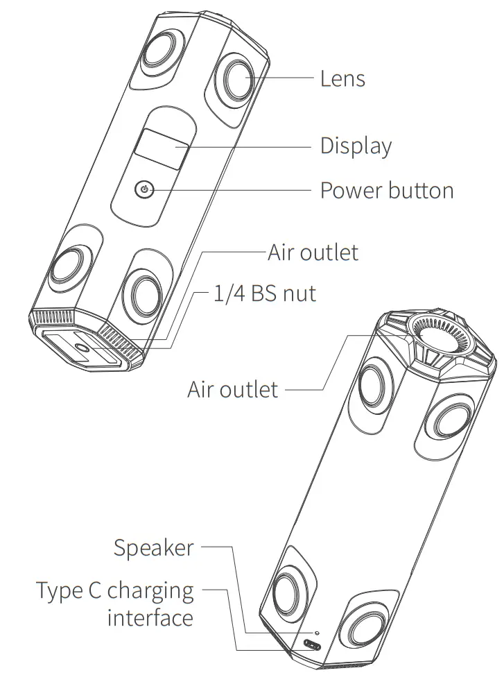 4DKanKan Pro Professional 3D Space Camera - product