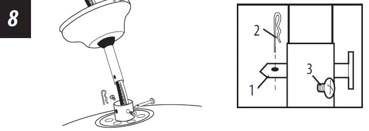 Westinghouse 7303800 52-Inch 5 Blade Ceiling Fan fig 9