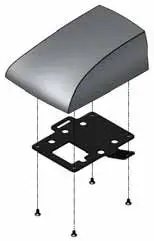 PORTAL RS1 Amazone Pantera - RS1 Mounted on Generic Bracket