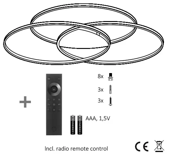 Paul Neuhaus 834293 LED Pendant Light- 1
