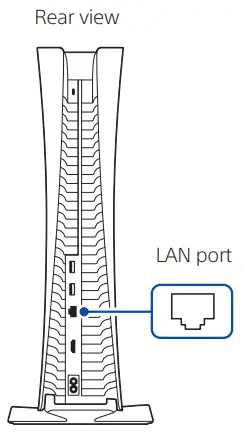 SONY CFI 1116B PS5 PlayStation 5 Digital Edition - LAN cable