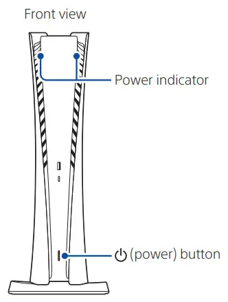 SONY CFI 1116B PS5 PlayStation 5 Digital Edition - Turn on