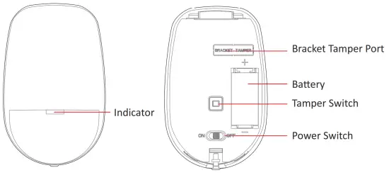 HIKVISION DS PDP15P EG2 WB WE Wireless PIR Detector