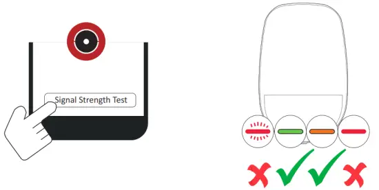 HIKVISION DS PDP15P EG2 WB WE Wireless PIR Detector - Signal