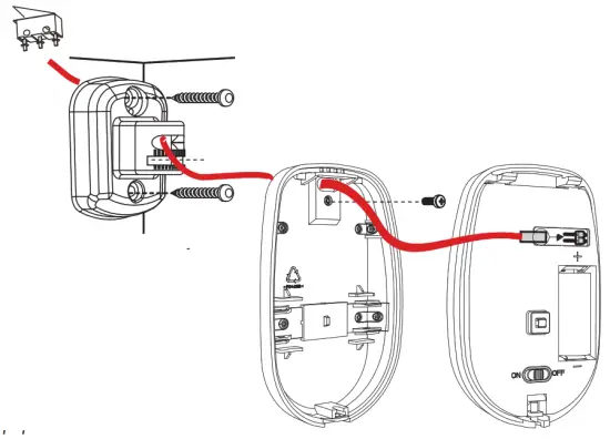 HIKVISION DS PDP15P EG2 WB WE Wireless PIR Detector - environment 1