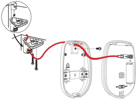 HIKVISION DS PDP15P EG2 WB WE Wireless PIR Detector - sponlge