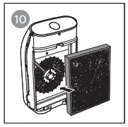 Installing the filter