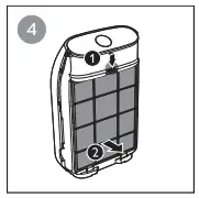 Installing the filter