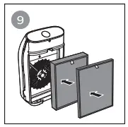 Installing the filter