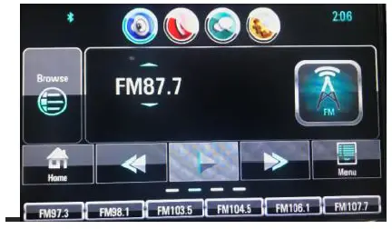 Visteon K218 Car Radio with BT Module 3